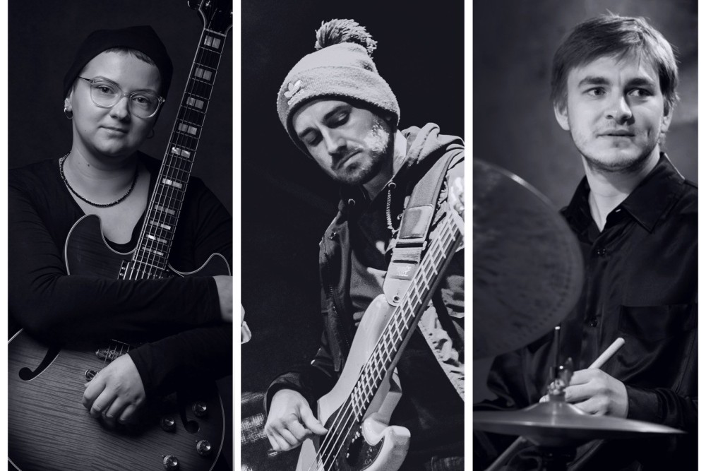 Hošková-Kolman-Kukula jazzové trio v Caffé Říp