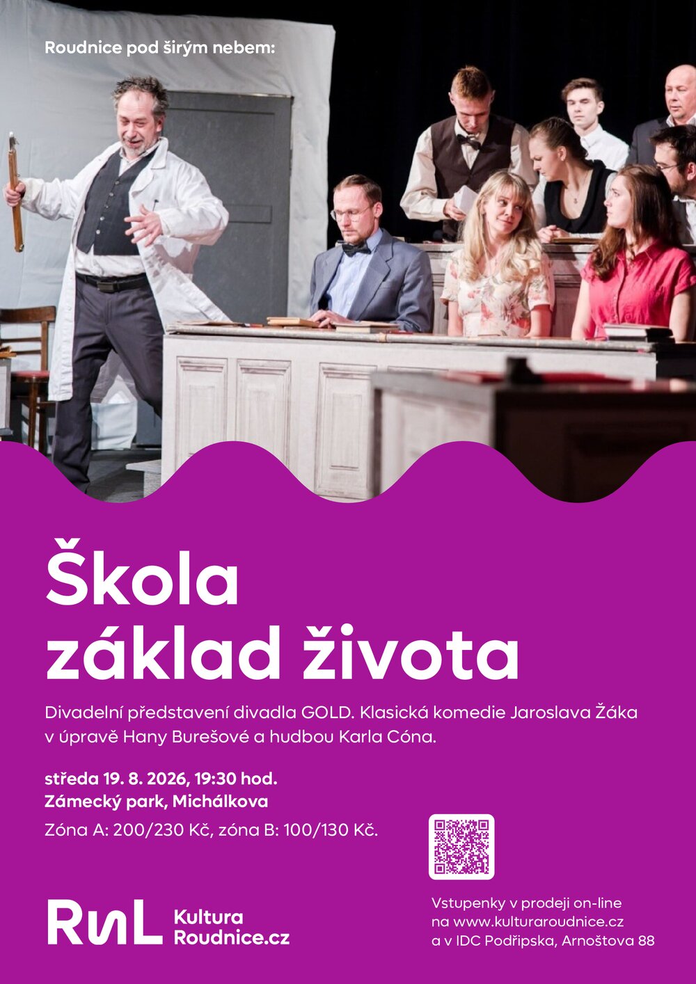 Plakát – Škola základ života