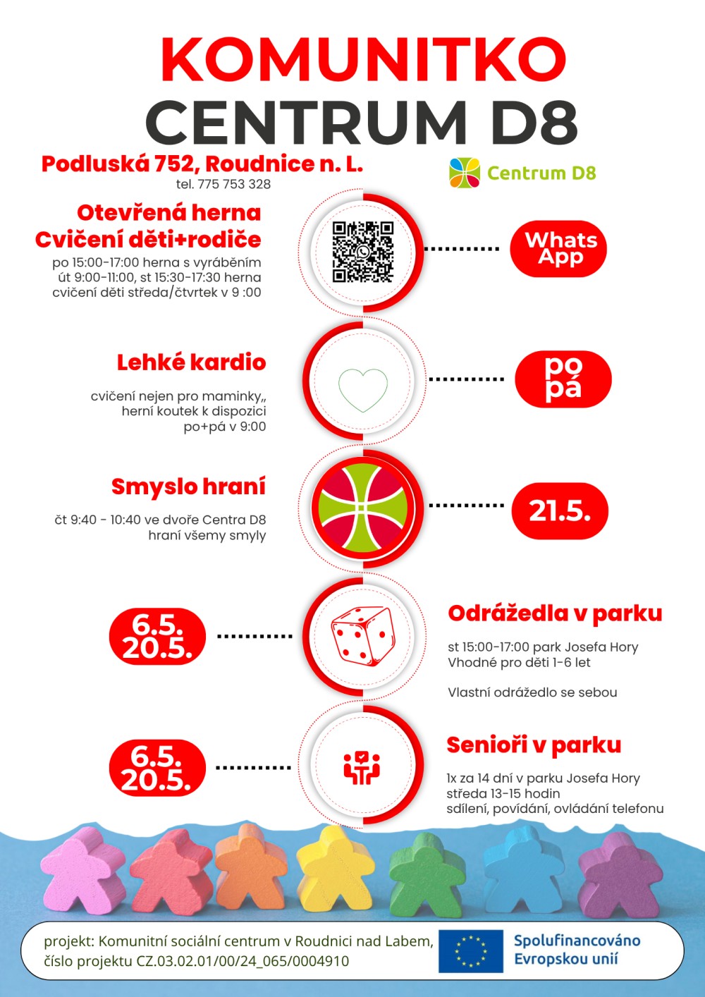 Plakát – Odrážedla v parku 6. a 20.5.