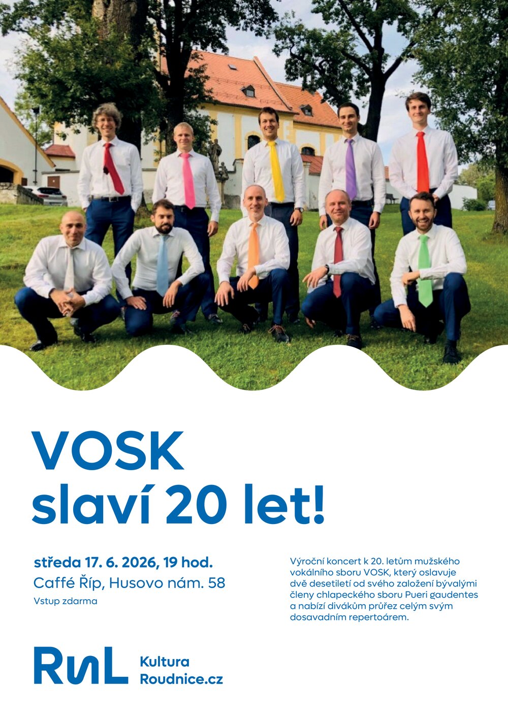 Plakát – VOSK slaví 20 let!