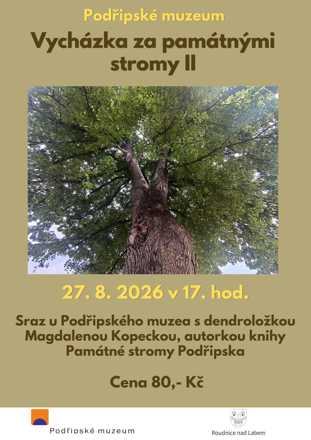 Plakát – Vycházka za památnými stromy II