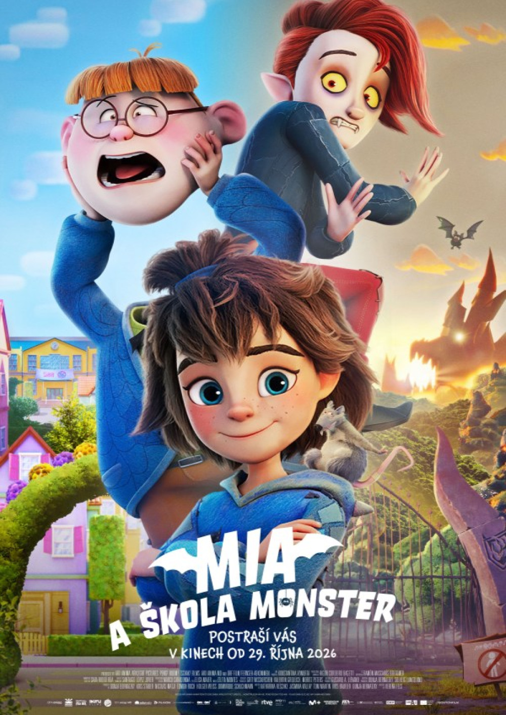 Plakát – Mia a škola monster